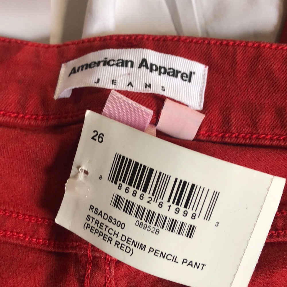 AA Red Jeans